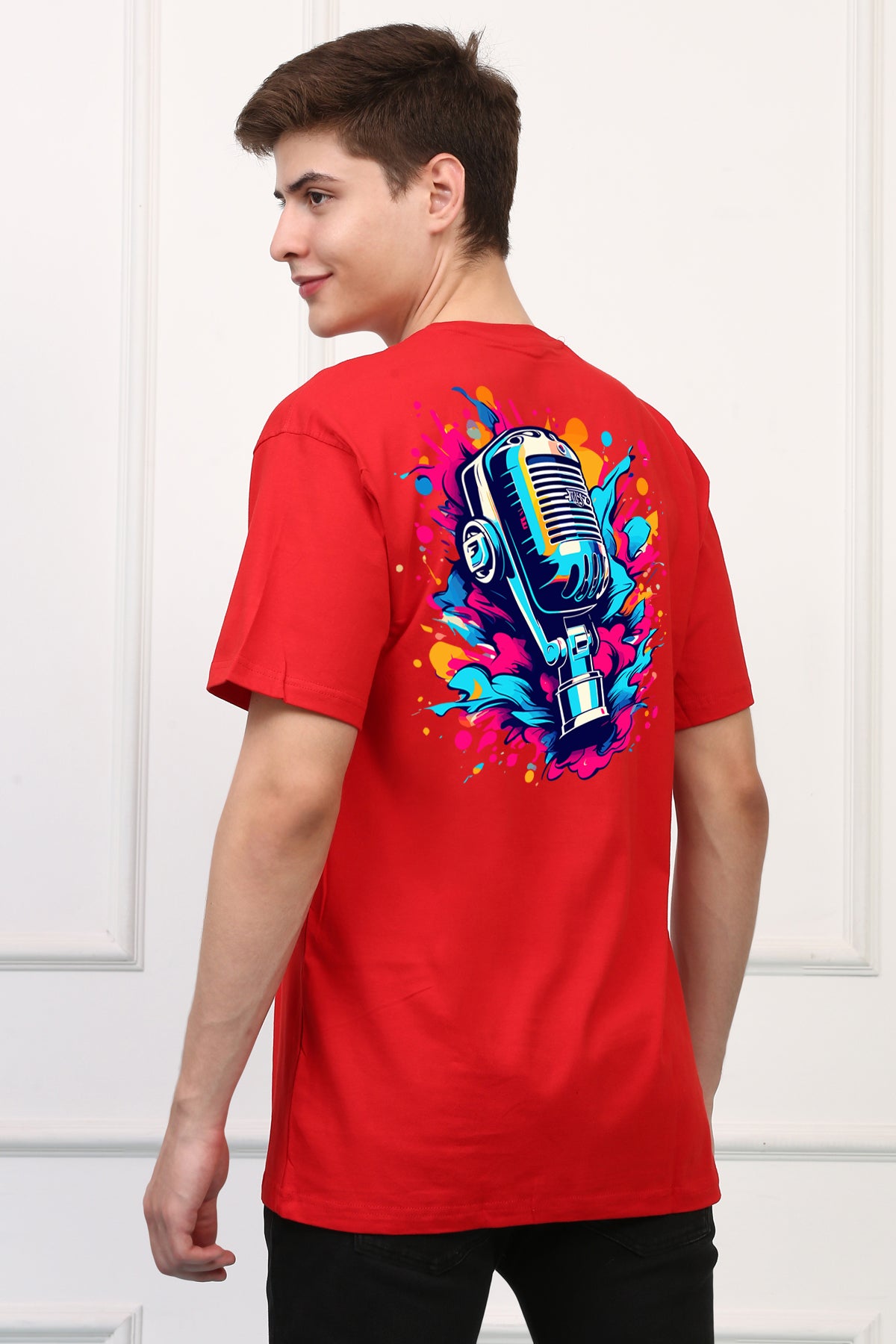 Oversized Voice Printed Tshirt