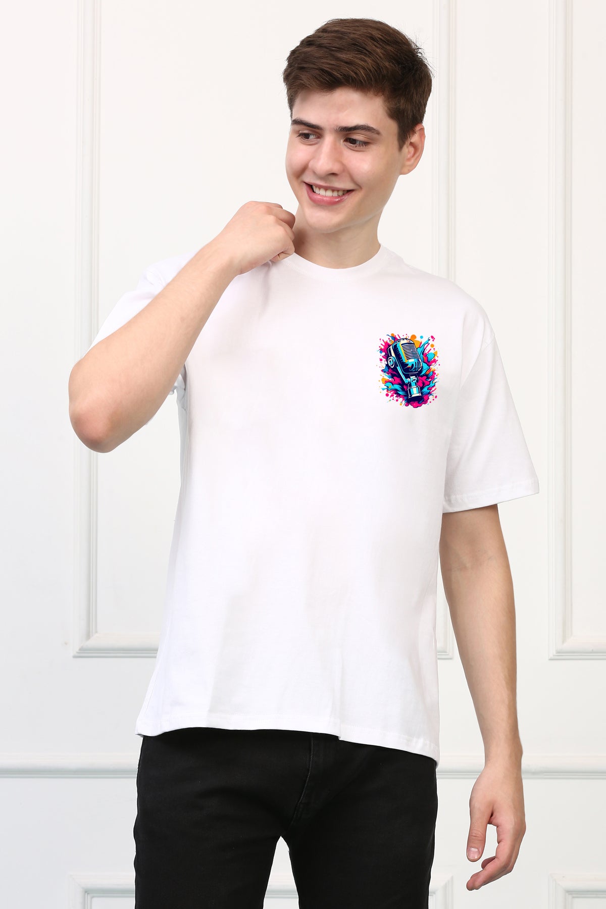 Oversized Voice Printed Tshirt